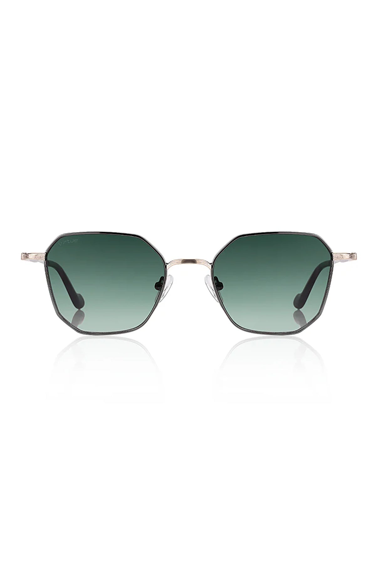 VIRTUE UNISEX GÜNEŞ GÖZLÜĞÜ / FÜME  -  ALTIN