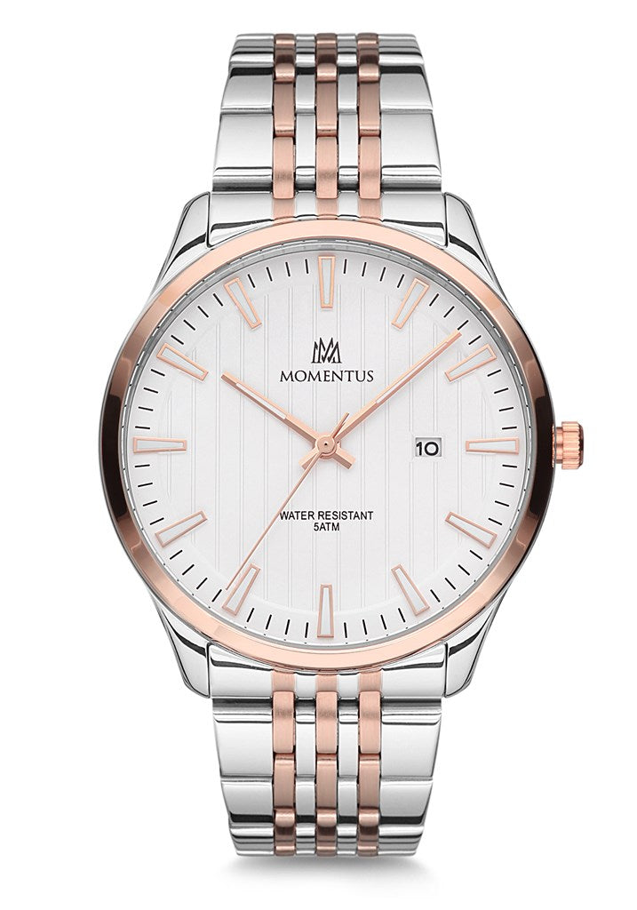 MOMENTUS ERKEK KOL SAATİ / ÇELİK - ROSE GOLD