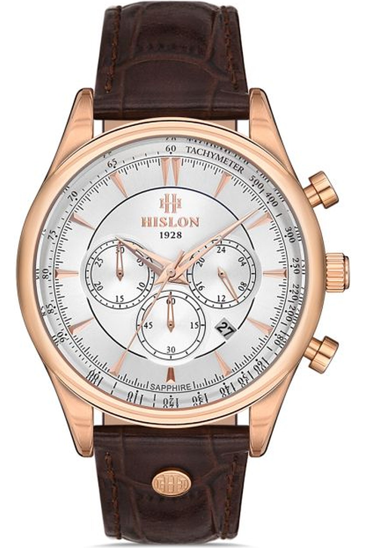 HISLON ERKEK KOL SAATİ / ROSE GOLD