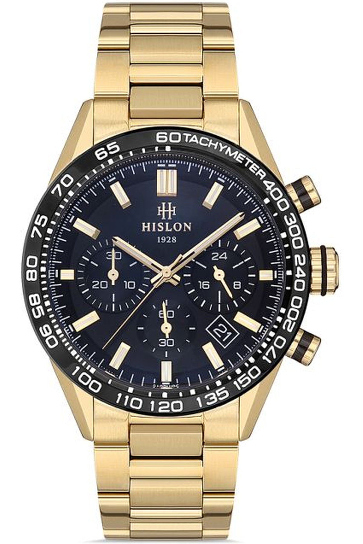 HISLON ERKEK KOL SAATİ / GOLD
