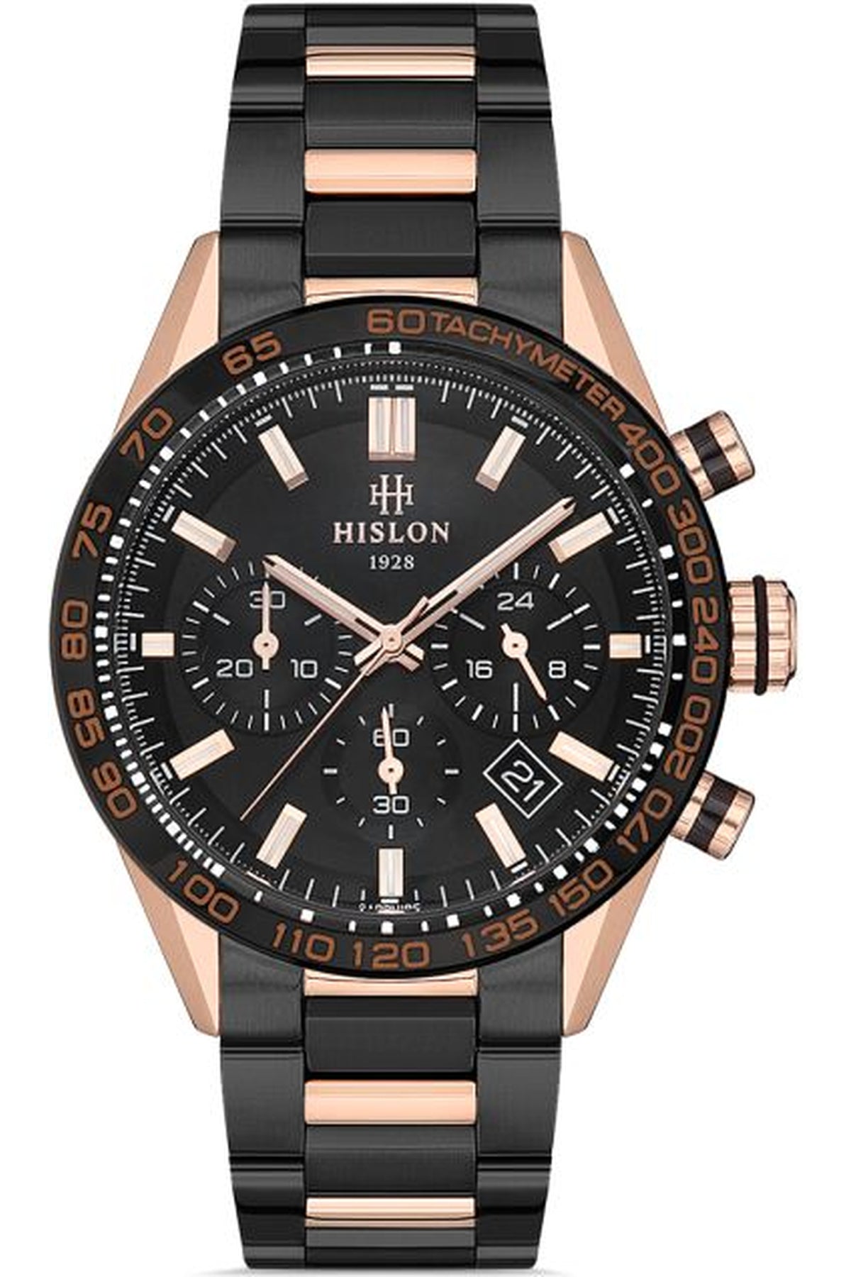 HISLON ERKEK KOL SAATİ / ROSE GOLD