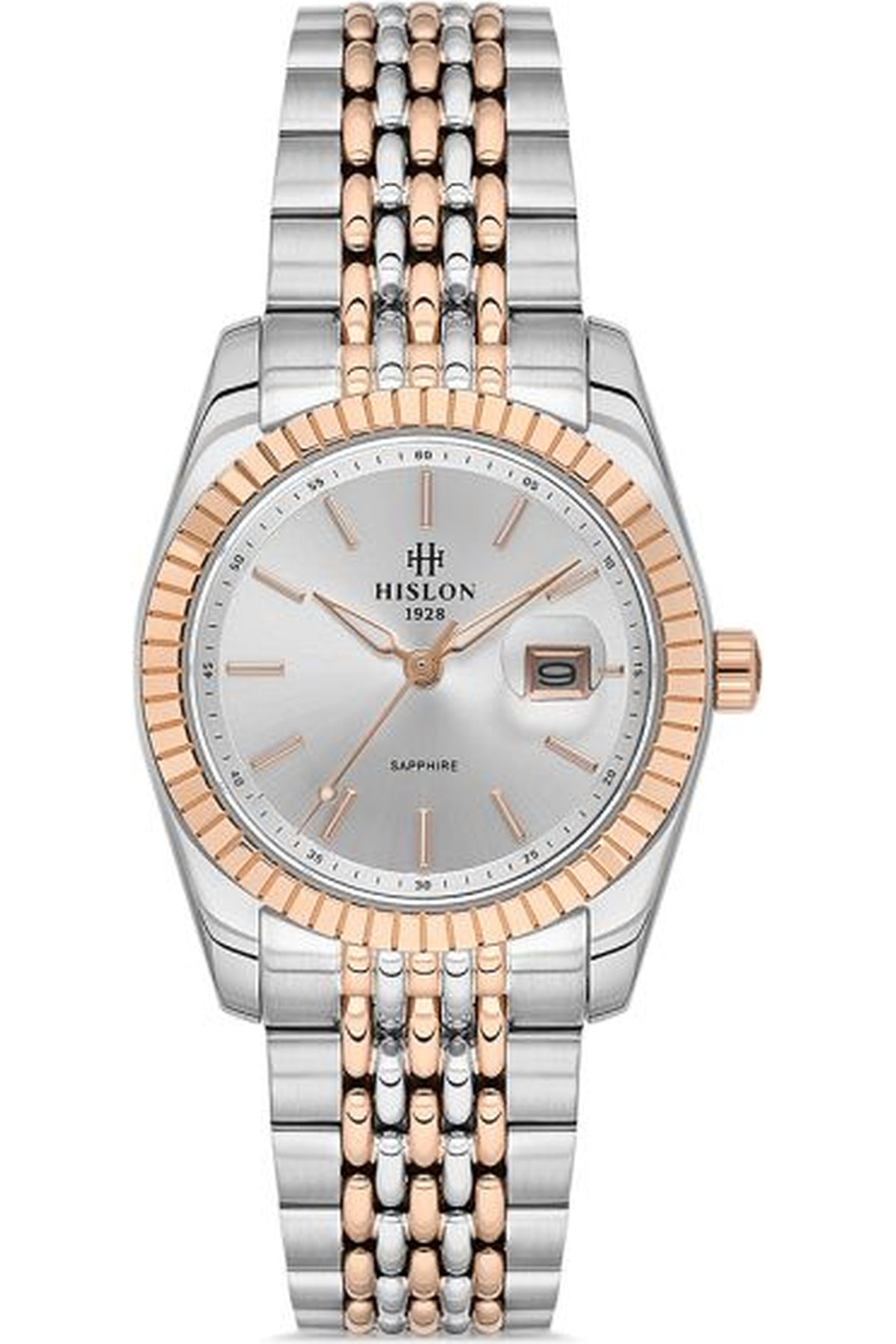 HISLON KADIN KOL SAATİ / ÇELİK  -  ROSE GOLD