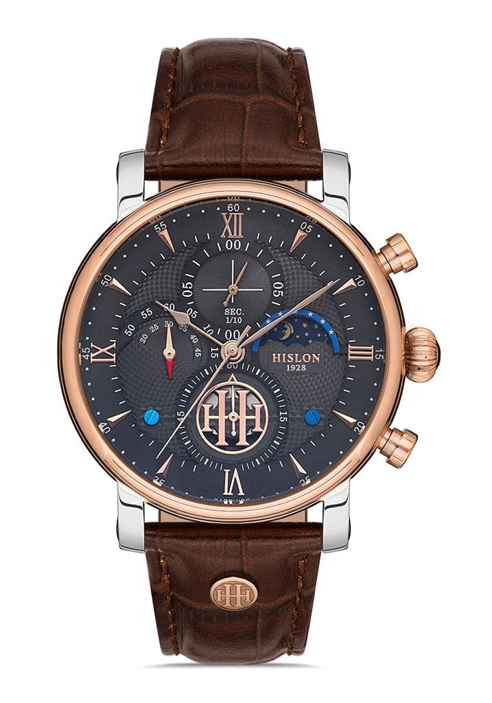 HISLON ERKEK KOL SAATİ / ROSE GOLD