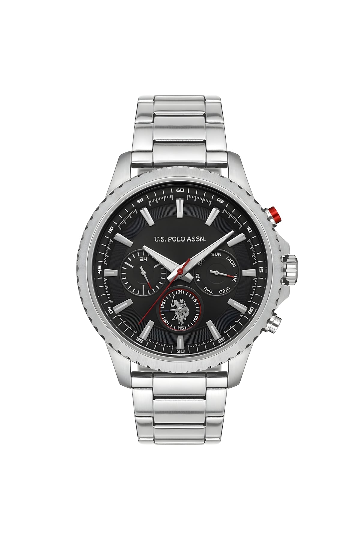 U.S. POLO ASSN. ERKEK KOL SAATİ / METALİK GRİ