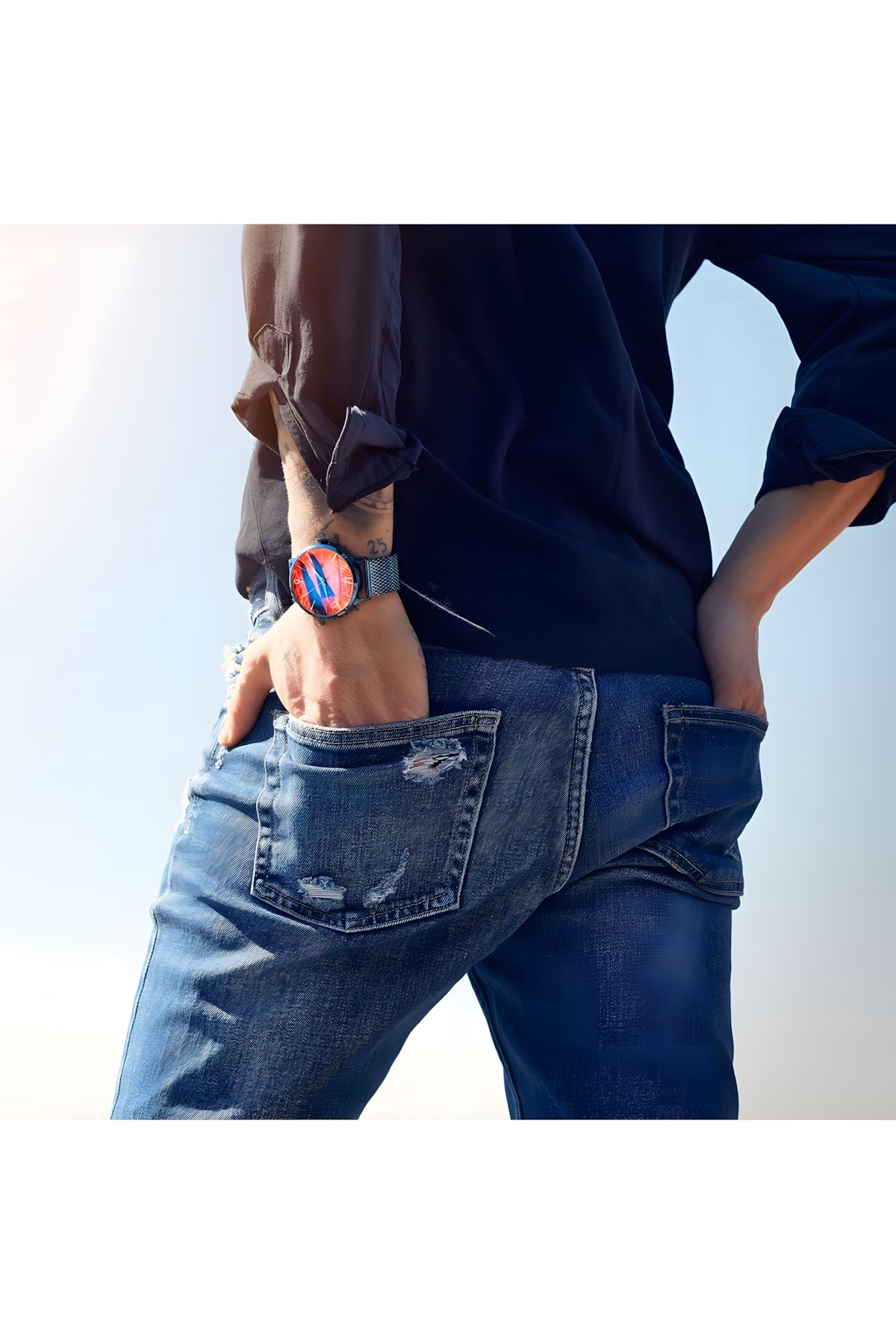 WELDER ERKEK KOL SAATİ / LACİVERT