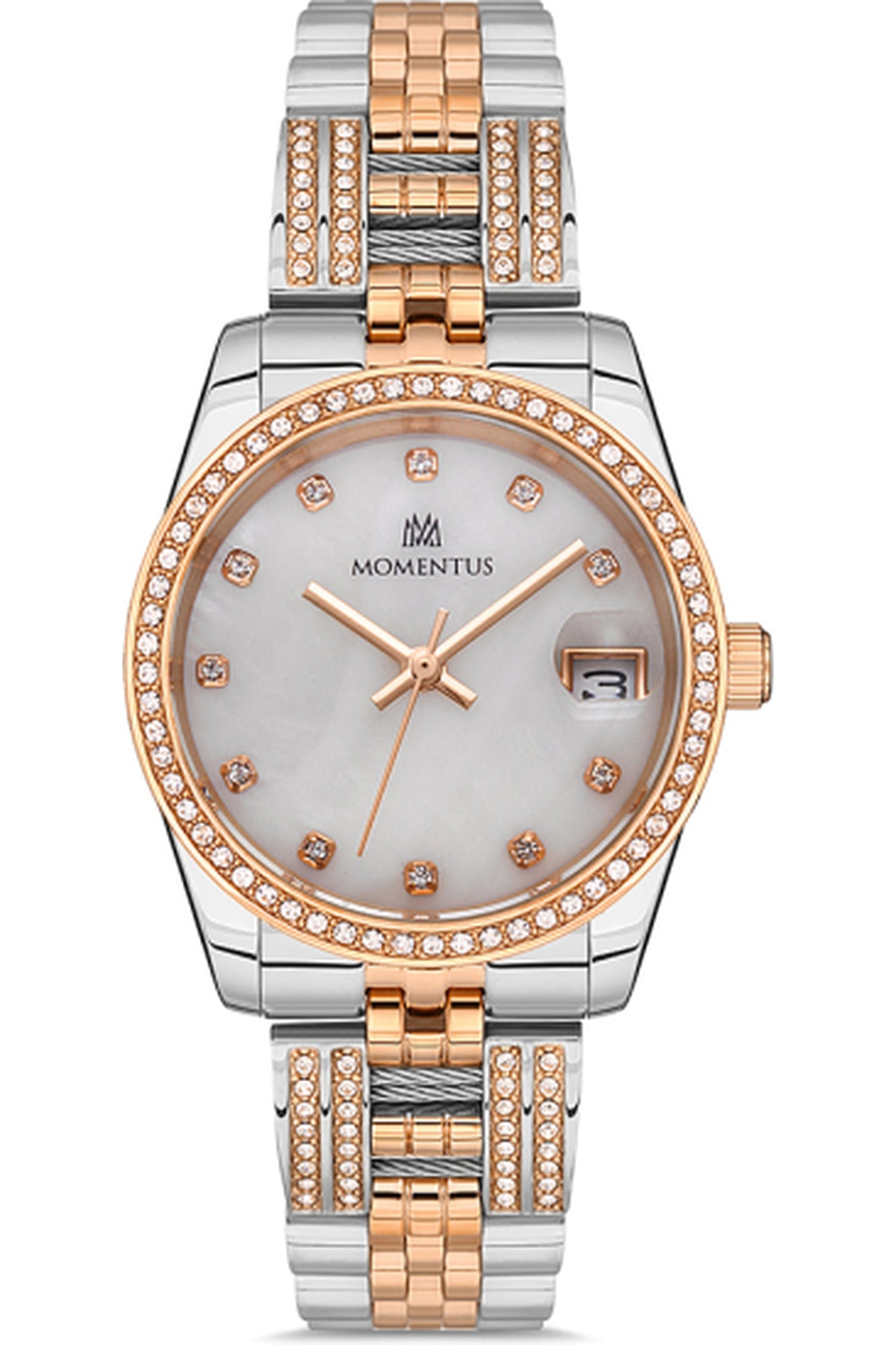 MOMENTUS KADIN KOL SAATİ / ÇELİK  -  ROSE GOLD